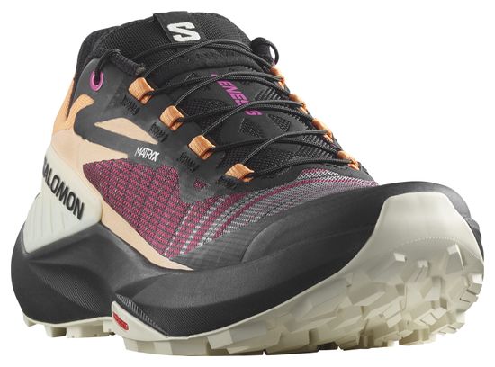 Salomon Genesis Trailschoenen Zwart Koraal Damesschoenen