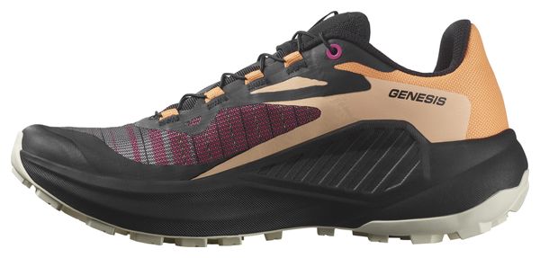 Salomon Genesis Trailschoenen Zwart Koraal Damesschoenen