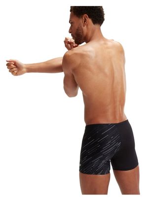 Speedo HyperBoom V-Cut Badehose Schwarz / Grau
