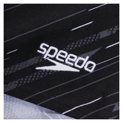 Speedo HyperBoom V-Cut Swimsuit Black / Grey