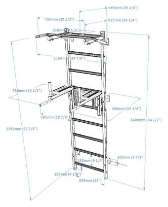 Espalier de gymnastique BenchK 722B