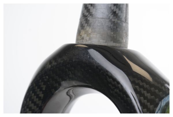 Gereviseerd product - Pride Racing Slik 2.0 Tapered 20 mm 24'' Gloss Black Fork
