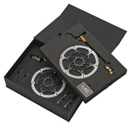 Freins Complets Hope Tech 4 Evo V6Ti - Mono Edition Set - 220/200mm