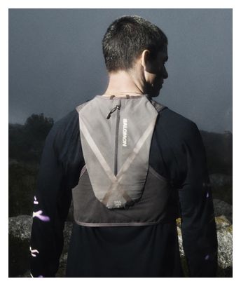 Zaino idratante Salomon GRVL Skin 4 marrone unisex