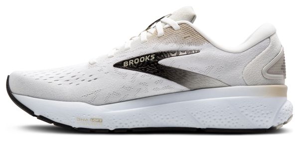 Brooks Ghost 16 Hardloopschoenen Wit Heren