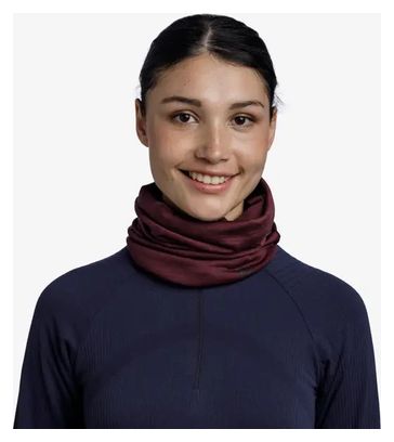 Girocollo Buff Merino Lightweight Solid Bordeaux