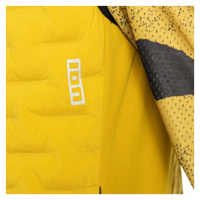 Gilet de vélo ION Thermolite Hybrid Shelter Jaune Femme