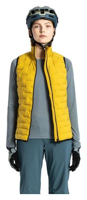 Gilet de vélo ION Thermolite Hybrid Shelter Jaune Femme
