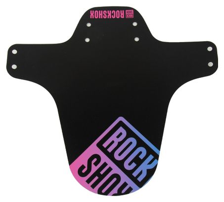 Rockshox MTB Front Mudguard Black/Rose/Blue