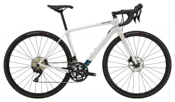 Vélo de Route Femme Cannondale Synapse Carbon Women's 105 Shimano 105 11V 700 mm Blanc Iridescent 2021