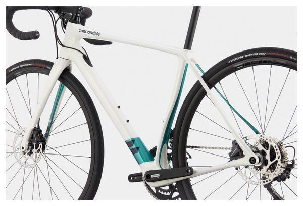 Vélo de Route Femme Cannondale Synapse Carbon Women's 105 Shimano 105 11V 700 mm Blanc Iridescent 2021