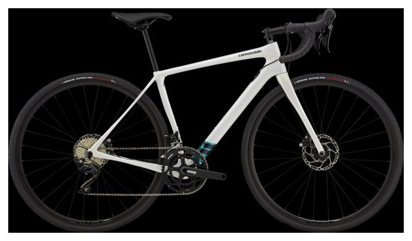 Vélo de Route Femme Cannondale Synapse Carbon Women's 105 Shimano 105 11V 700 mm Blanc Iridescent 2021