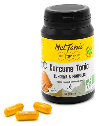 Complément Alimentaire Meltonic Curcuma Tonic BIO 60 gélules