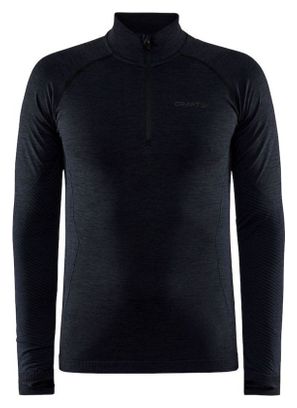 Maillot Demi Zip Craft Core Dry Active Comfort Noir 