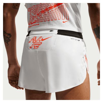 Nike AeroSwift 2-in-1 Split Shorts for Men in White | Alltricks.com