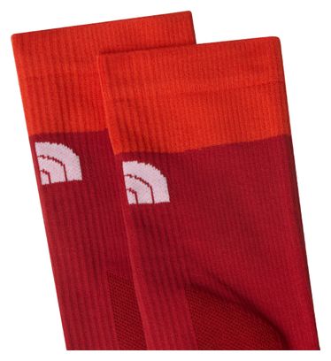 Calcetines The North Face Trail Run Rojo/Naranja