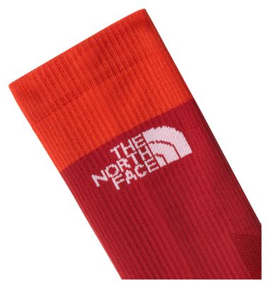 Calcetines The North Face Trail Run Rojo/Naranja