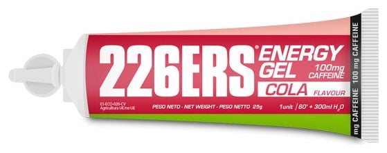 Gel énergétique 226ERS Energy Gel Caféine Cola 25g