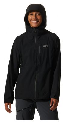 Mountain Hardwear New Stretch Ozonic Waterproof Jacket Black Women