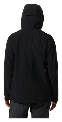 Mountain Hardwear New Stretch Ozonic Waterproof Jacket Black Women