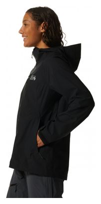 Mountain Hardwear New Stretch Ozonic Waterproof Jacket Black Women