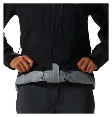 Mountain Hardwear New Stretch Ozonic Waterproof Jacket Black Women