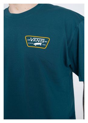 T-shirt manches courtes Vans Full Patch Back Bleu 