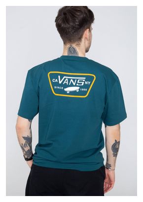 T-shirt manches courtes Vans Full Patch Back Bleu 