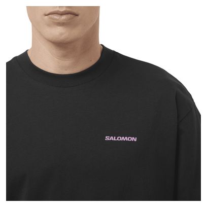 Salomon Wild Rays Graphic Black Men's T-Shirt
