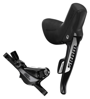 Hydraulic Rear Brakeset Right Lever Sram Rival 22 HRD Post Mount (w/o Rotor) Black