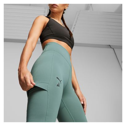 Puma Seasons calzamaglia lunga donna verde