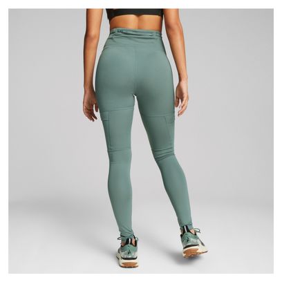 Mallas largas Puma Seasons para mujer Verde