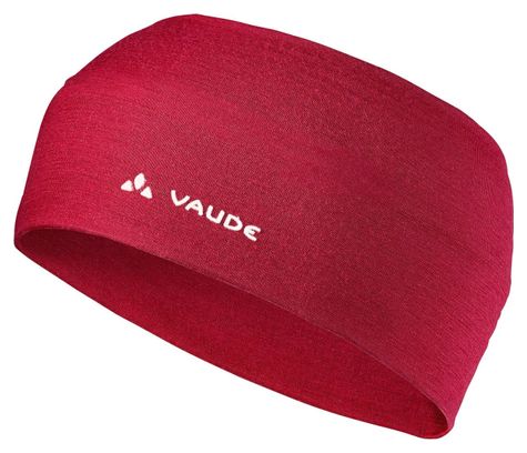 Cinta de cabeza unisex Vaude Cassons Merinos Rojo