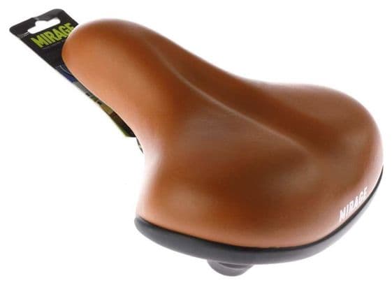 MIRAGE Selle vélo tour marron