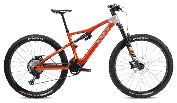 BH iLynx Trail Carbon 8.7 Shimano Deore/XT 12V 540 Wh 29'' Arancione/Beige Mountain Bike Elettrica a sospensione totale