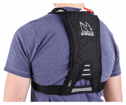 Uswe H1 Racer Trinkrucksack, schwarz