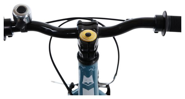 Scamp SmallFox Enkelspeed 14'' Kindermountainbike Petroleum Blauw
