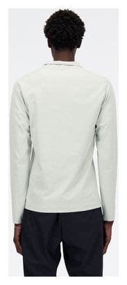 New Balance Space Dye Grau Herren 1/4-Zip-Oberteil