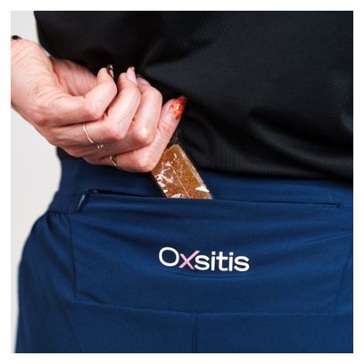 Pantaloncini da corsa Oxsitis X-Train da donna blu navy