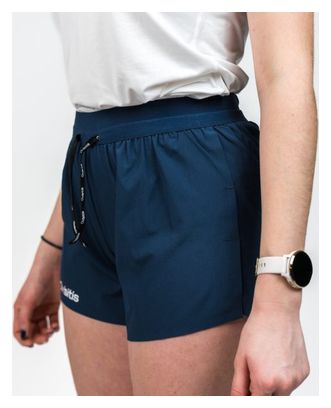 Pantaloncini da corsa Oxsitis X-Train da donna blu navy