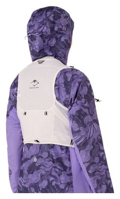 Giacca antivento Asics Fujitrail Packable viola da donna