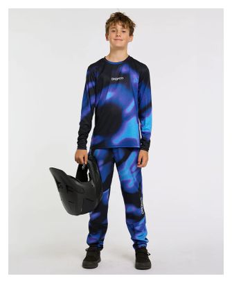 Dharco Gravity Maglia a maniche lunghe blu nero bambino
