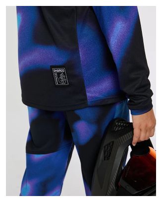 Dharco Gravity Maglia a maniche lunghe blu nero bambino