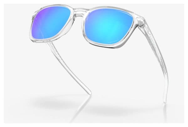 Oakley Objector Polished Clear Sonnenbrille Prizm Sapphire / Ref.OO9018-0255