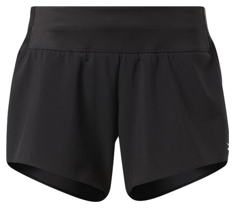 Pantalón corto Reebok United para mujer de Fitness negro