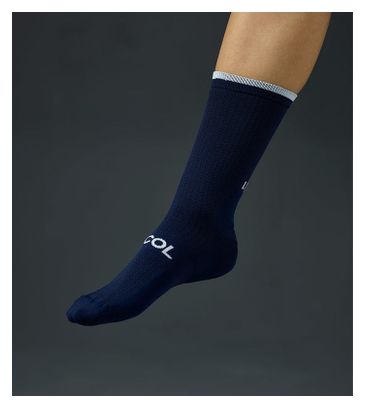 Le Col Navy Blue/White Socks