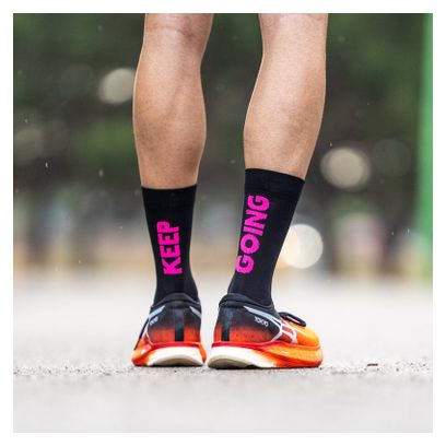 Sporcks Keep Going Black Socks