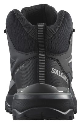 Chaussures de Randonnée Salomon X Ultra 360 Mid GTX Noir Gris