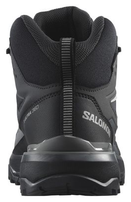 Wandelschoenen Salomon X Ultra 360 Mid GTX Zwart Grijs