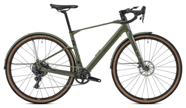 Mondraker Dusty SX R Electric Gravel Bike Sram Apex 12S 350Wh 700mm Green Carbon 2023
